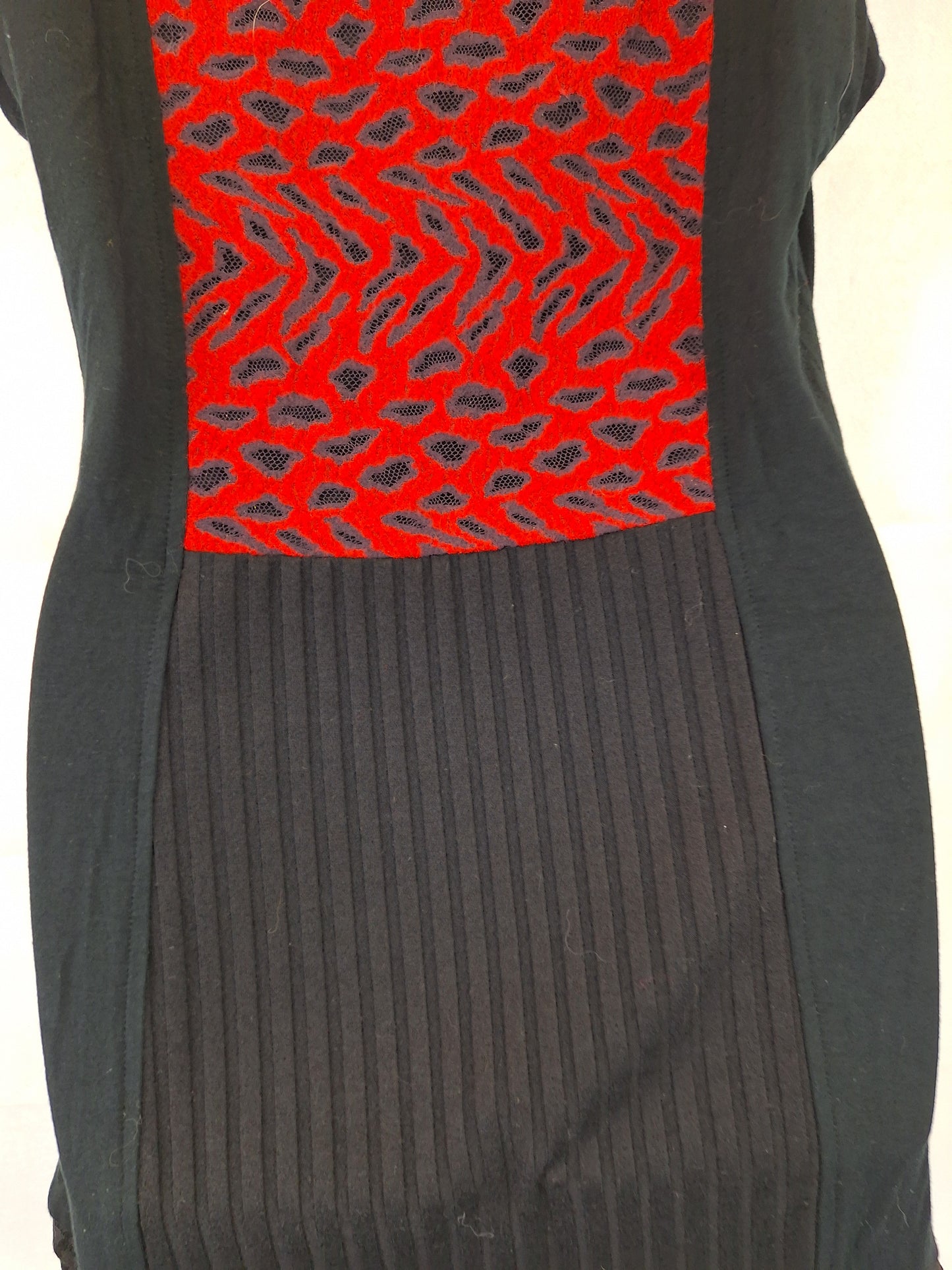 David Pond Funky Patchwork Mini Dress Size 12 by SwapUp-Online Second Hand Store-Online Thrift Store