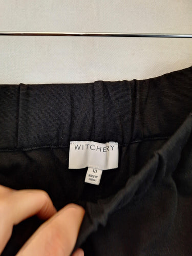 Witchery Casual Jersey Jogger Pants Size 10 by SwapUp-Online Second Hand Store-Online Thrift Store