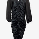 11 Honore Black Shimmer Ruched Dress Size XXXL by SwapUp-Online Second Hand Store-Online Thrift Store