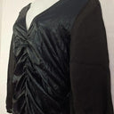 11 Honore Black Shimmer Ruched Dress Size XXXL by SwapUp-Online Second Hand Store-Online Thrift Store