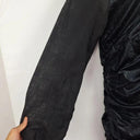 11 Honore Black Shimmer Ruched Dress Size XXXL by SwapUp-Online Second Hand Store-Online Thrift Store