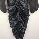 11 Honore Black Shimmer Ruched Dress Size XXXL by SwapUp-Online Second Hand Store-Online Thrift Store
