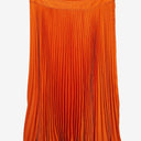 Trenery Citrus Silky Accordion Midi Skirt Size 12 by SwapUp-Online Second Hand Store-Online Thrift Store