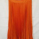 Trenery Citrus Silky Accordion Midi Skirt Size 12 by SwapUp-Online Second Hand Store-Online Thrift Store