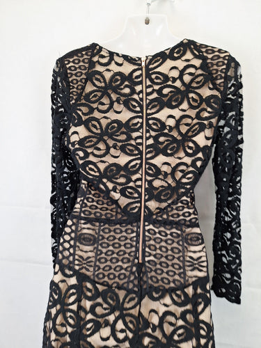 Oxford  Evening Lace Bodycon Mini Dress Size 8 by SwapUp-Online Second Hand Store-Online Thrift Store