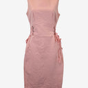 Oxford  Romantic Lace Up Midi Dress Size 8 by SwapUp-Online Second Hand Store-Online Thrift Store
