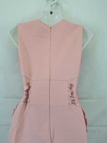Oxford  Romantic Lace Up Midi Dress Size 8 by SwapUp-Online Second Hand Store-Online Thrift Store