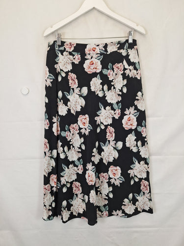 David Lawrence Elegant Meadow Midi Skirt Size 12 by SwapUp-Online Second Hand Store-Online Thrift Store