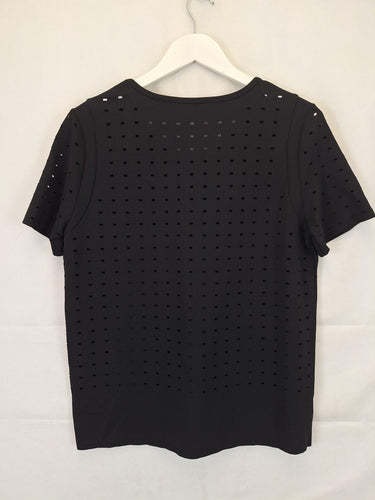 Second-Hand - Country Road Stylish Cut Out Stretch T-shirt Size M - SwapUp
