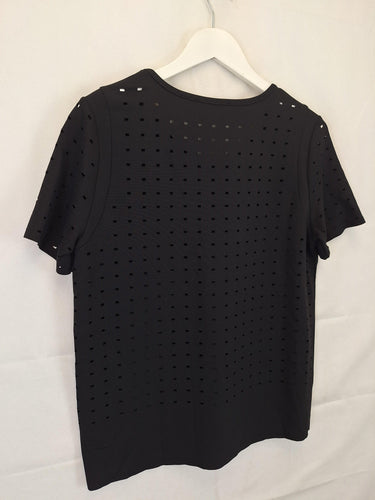 Second-Hand - Country Road Stylish Cut Out Stretch T-shirt Size M - SwapUp