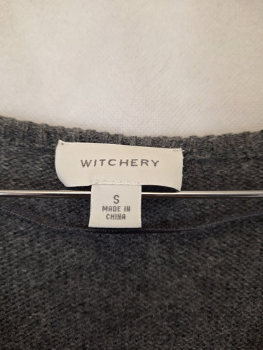 Witchery Oversized Double Zip Knit Jumper Size S by SwapUp-Online Second Hand Store-Online Thrift Store