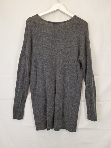 Witchery Oversized Double Zip Knit Jumper Size S by SwapUp-Online Second Hand Store-Online Thrift Store