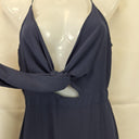 Sheike Navy Tie Front Hi-low Summer Midi Dress Size 10 by SwapUp-Online Second Hand Store-Online Thrift Store