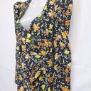 By Johnny Bella Floral Tuck Wrap Midi Dress Size 10 by SwapUp-Online Second Hand Store-Online Thrift Store