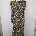 By Johnny Bella Floral Tuck Wrap Midi Dress Size 10 by SwapUp-Online Second Hand Store-Online Thrift Store