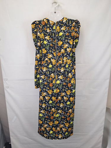 By Johnny Bella Floral Tuck Wrap Midi Dress Size 10 by SwapUp-Online Second Hand Store-Online Thrift Store