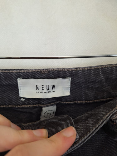 Neuw Marilyn Skinny Stoned Black Denim Jeans Size 10 by SwapUp-Online Second Hand Store-Online Thrift Store