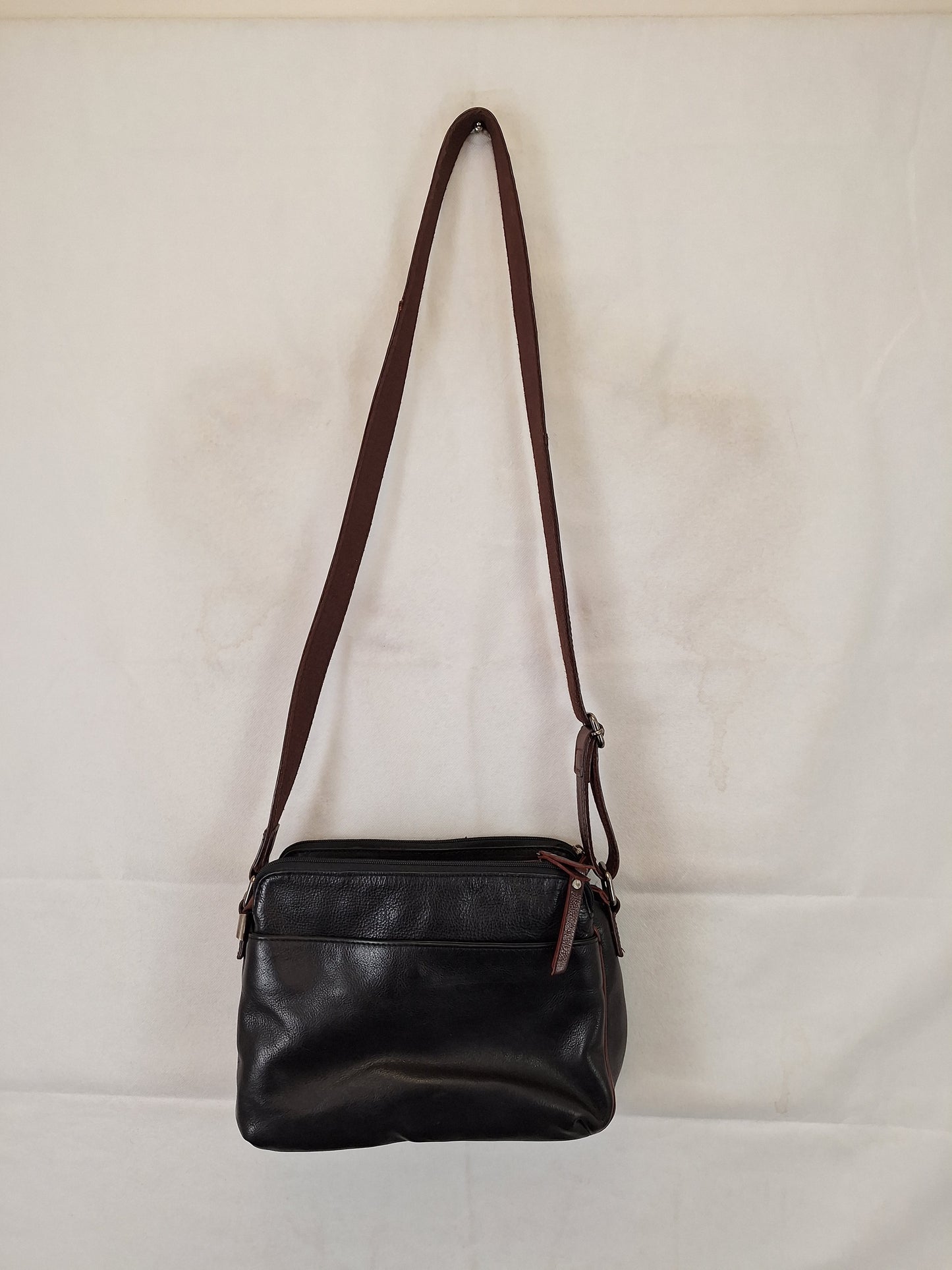 Milleni Staple Duo Tone Crossbody Bag by SwapUp-Online Second Hand Store-Online Thrift Store