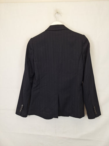 Trenery Classic Pinstriple Smart Blazer Size 8 by SwapUp-Online Second Hand Store-Online Thrift Store