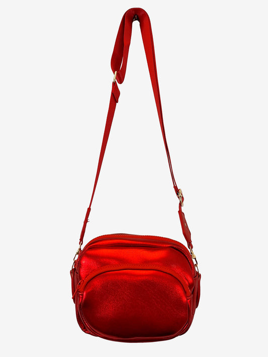 Gorman Ruby Shimmer Mini Crossbody Bag by SwapUp-Online Second Hand Store-Online Thrift Store