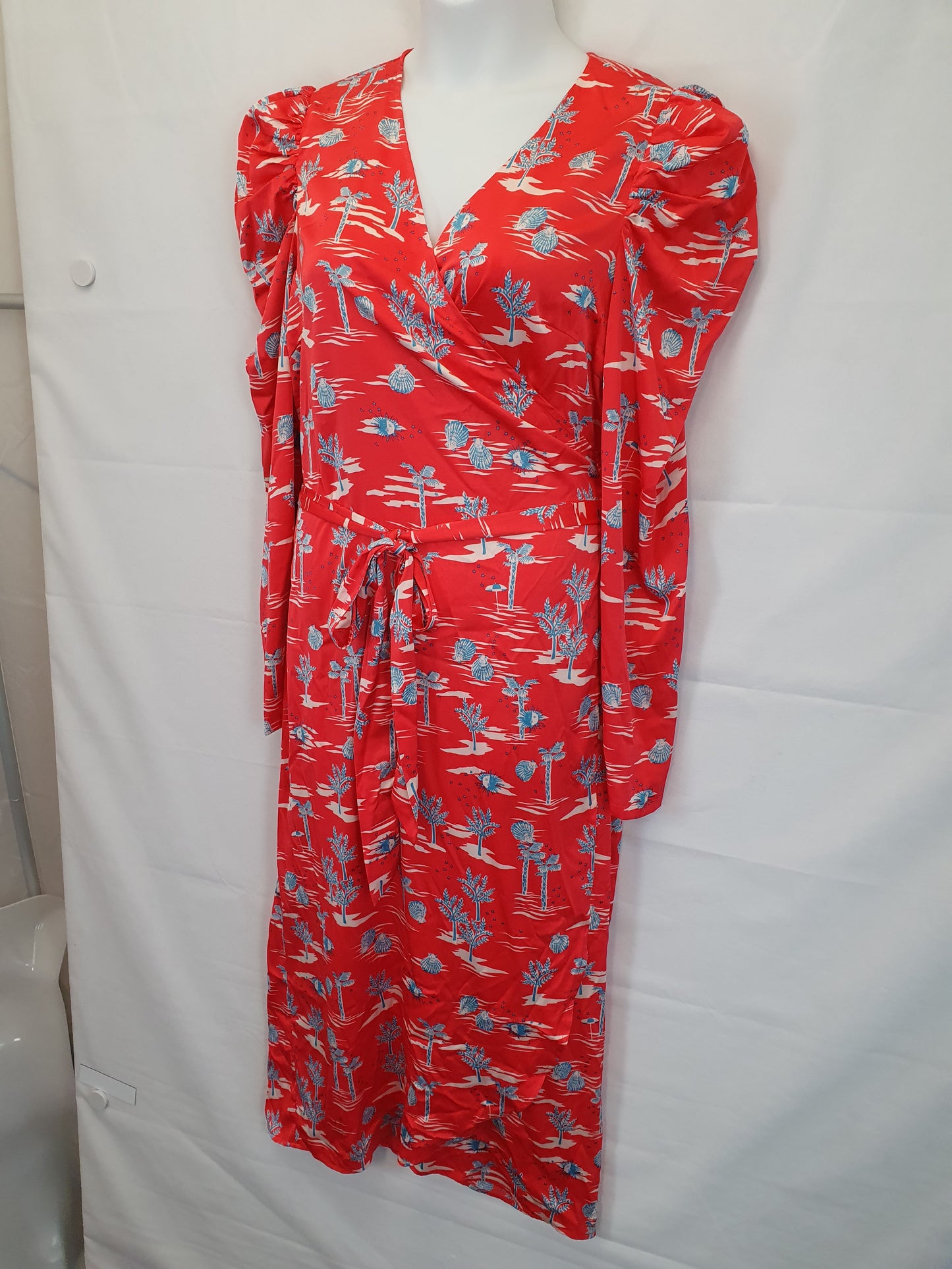Never Fully Dressed Island In The Sun Midi Dress Size 18 by SwapUp-Online Second Hand Store-Online Thrift Store