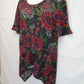 Taking Shape Winter Floral Tunic Top Size XXS Plus by SwapUp-Online Second Hand Store-Online Thrift Store