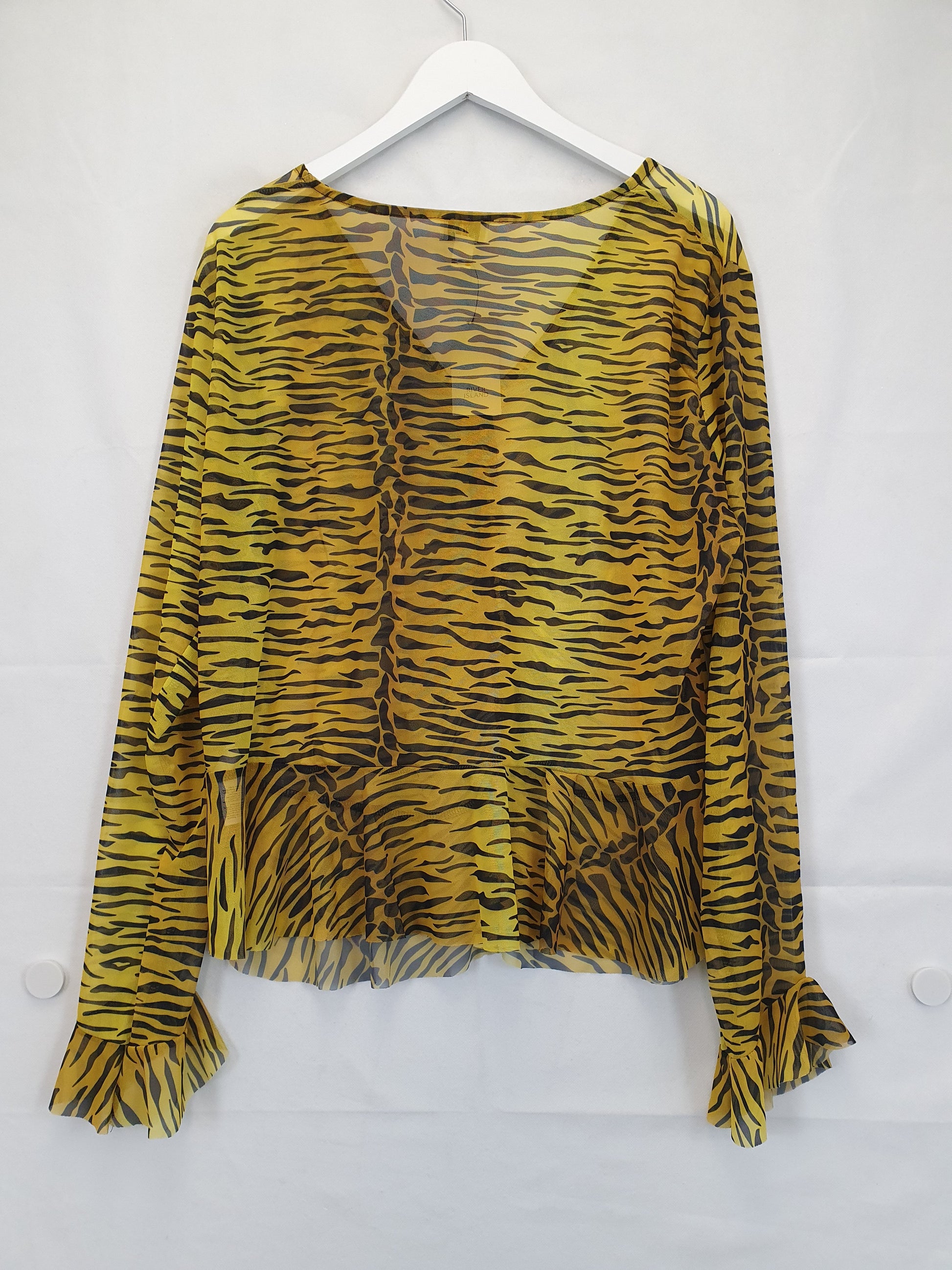 River Island Western Prairie Mesg Top Size 26 Plus by SwapUp-Online Second Hand Store-Online Thrift Store