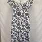 Cali Floral Summer Midi Dress Size 14 by SwapUp-Online Second Hand Store-Online Thrift Store