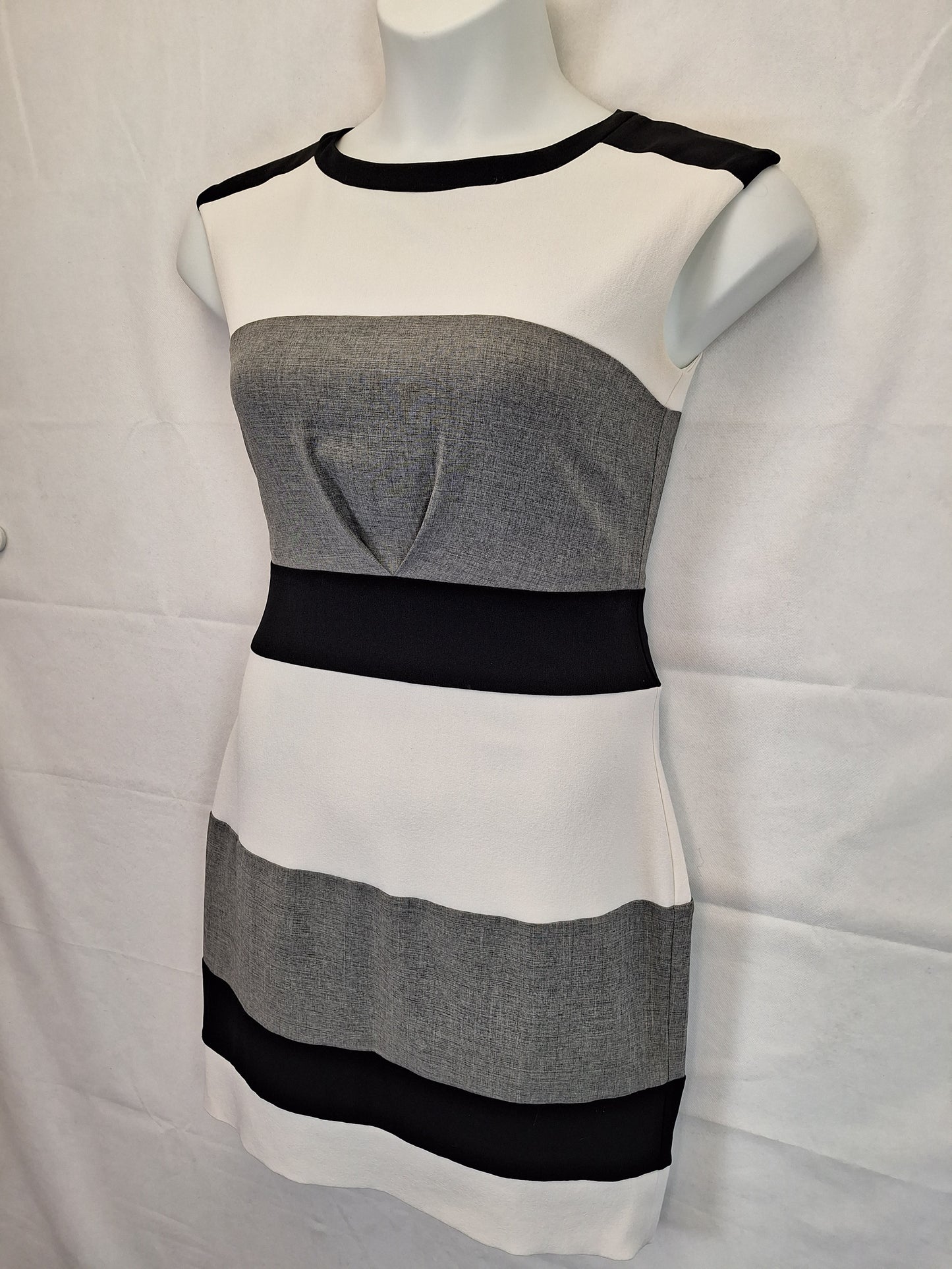 Sandra Darren Staple Office Style Midi Dress Size 8 Petite by SwapUp-Online Second Hand Store-Online Thrift Store