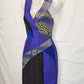 Nicola Finetti Retro Slit Midi Dress Size 6 by SwapUp-Online Second Hand Store-Online Thrift Store