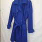 City Chic Showman Cobalt Trench Coat Size S Plus by SwapUp-Online Second Hand Store-Online Thrift Store