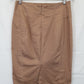 Studio . W  Tan Pencil Midi Skirt Size 10 by SwapUp-Online Second Hand Store-Online Thrift Store
