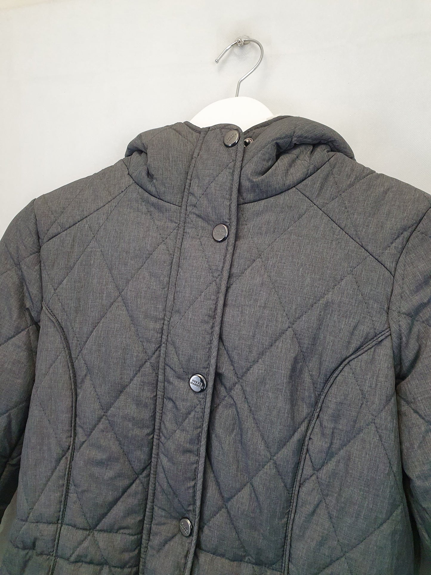 Steve Madden Winter Puffer Grey Coat Size S by SwapUp-Online Second Hand Store-Online Thrift Store
