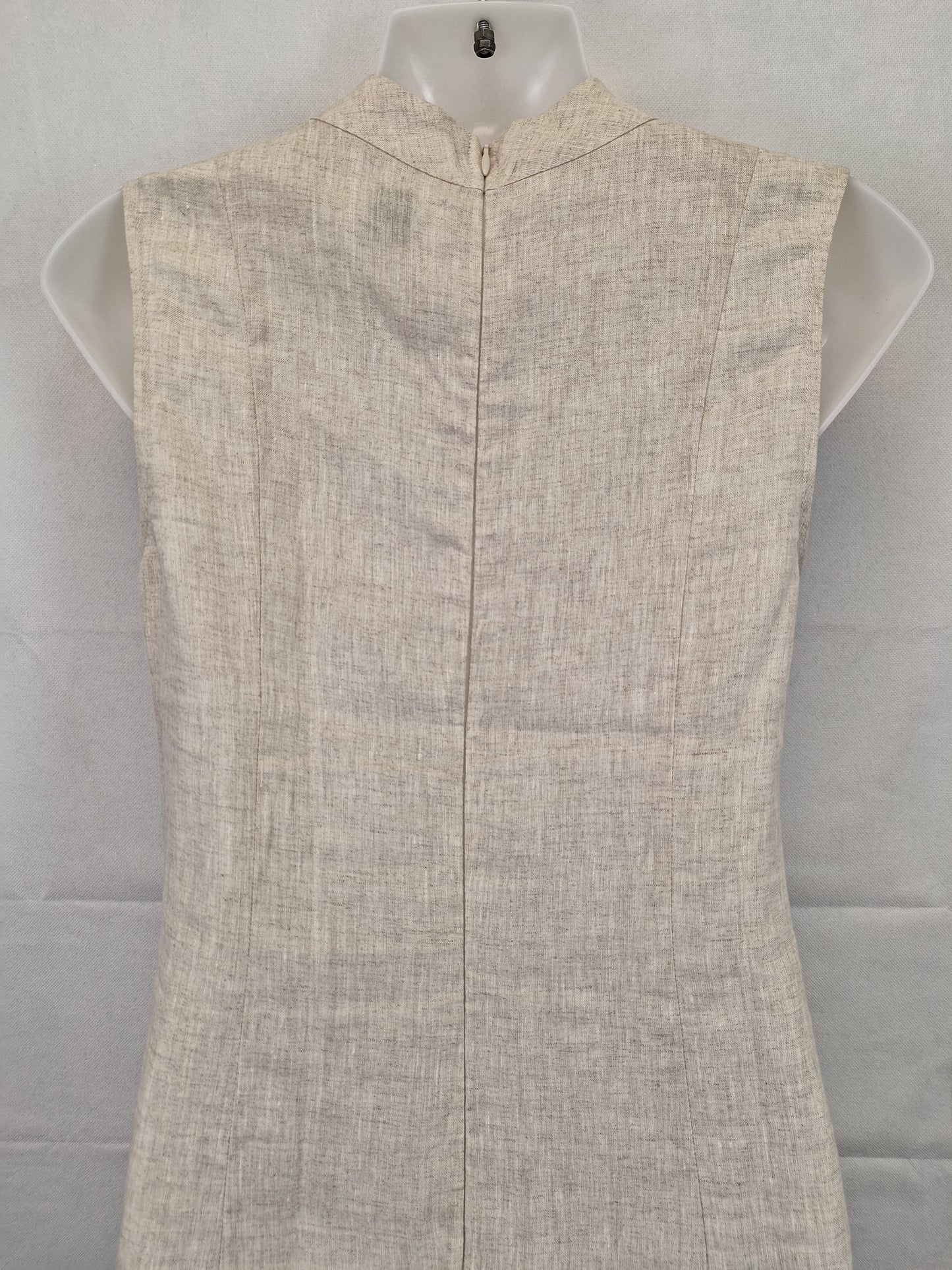Sir Linen Summer Mini Dress Size 6 by SwapUp-Online Second Hand Store-Online Thrift Store