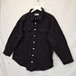 Casa Black Denim Over Shirt Size M by SwapUp-Online Second Hand Store-Online Thrift Store