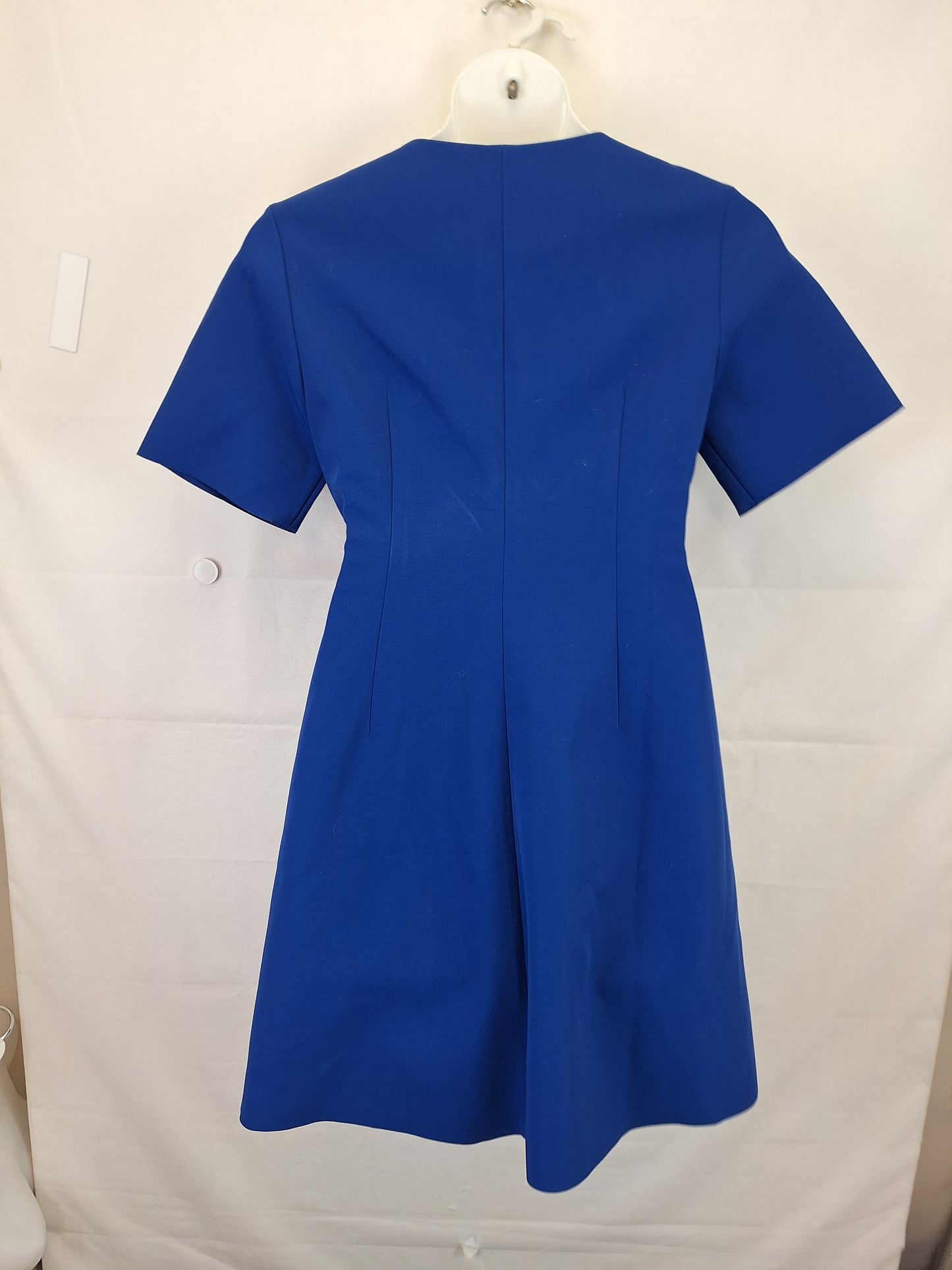 Cos Structured Cobalt Wrap Mini Dress Size 14 by SwapUp-Online Second Hand Store-Online Thrift Store