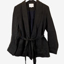 Lois Hazel Charcoal Belted Office Staple Jacket Size 10 by SwapUp-Online Second Hand Store-Online Thrift Store