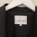 Lois Hazel Charcoal Belted Office Staple Jacket Size 10 by SwapUp-Online Second Hand Store-Online Thrift Store
