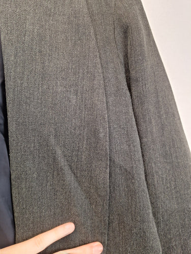 Lois Hazel Charcoal Belted Office Staple Jacket Size 10 by SwapUp-Online Second Hand Store-Online Thrift Store