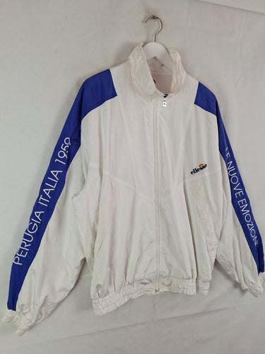 Second-Hand - ellesse 90's Style Oversized Two Tone Windbreaker Jacket Size XS - SwapUp