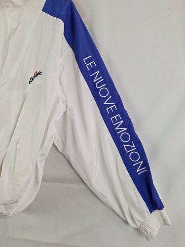 Second-Hand - ellesse 90's Style Oversized Two Tone Windbreaker Jacket Size XS - SwapUp