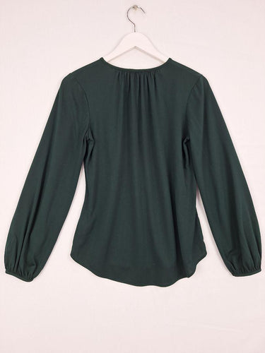 Witchery Forest Keyhole Casual Top Size XXS by SwapUp-Online Second Hand Store-Online Thrift Store