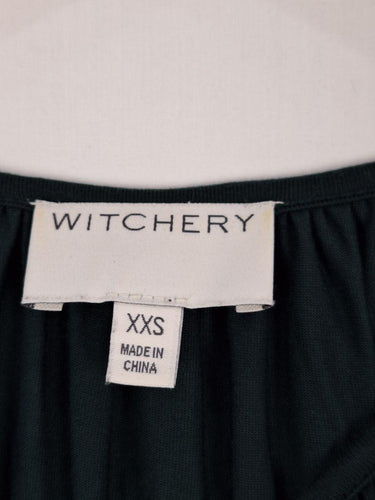 Witchery Forest Keyhole Casual Top Size XXS by SwapUp-Online Second Hand Store-Online Thrift Store