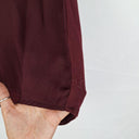 Witchery Burgundy Sleeveless Office Top Size XS by SwapUp-Online Second Hand Store-Online Thrift Store
