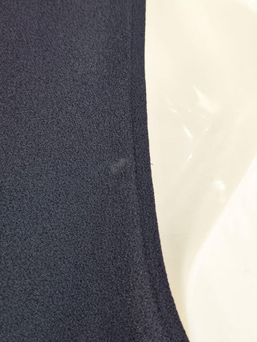 G2000 Soft Pleated Navy Work Midi Dress Size M by SwapUp-Online Second Hand Store-Online Thrift Store