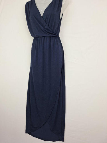 Sheike Wrap Style Stretch Evening Maxi Dress Size 8 by SwapUp-Online Second Hand Store-Online Thrift Store