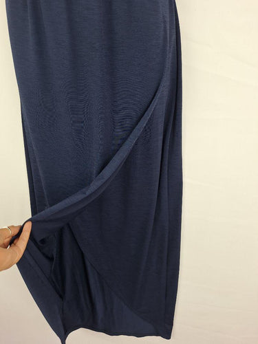 Sheike Wrap Style Stretch Evening Maxi Dress Size 8 by SwapUp-Online Second Hand Store-Online Thrift Store