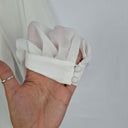 Witchery Vanilla Button Detail Semi Sheer Top Size 10 by SwapUp-Online Second Hand Store-Online Thrift Store