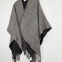Seed Hounds Tooth Fringed Shawl Cardigan Size OSFA by SwapUp-Online Second Hand Store-Online Thrift Store