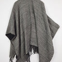 Seed Hounds Tooth Fringed Shawl Cardigan Size OSFA by SwapUp-Online Second Hand Store-Online Thrift Store